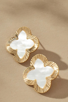 Clover Post Earrings | Anthropologie (US)