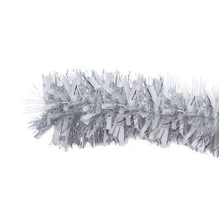 12ft. Silver Tinsel Garland by Ashland® | Michaels Stores