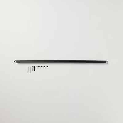 22" Metal House Number Mounting Rail Matte Black - Hearth & Hand™ with Magnolia: Steel Address ... | Target