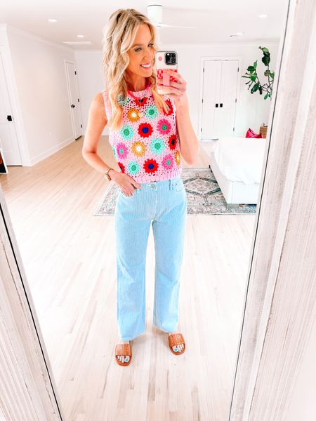Loving these high waisted jeans from Abercrombie! They are so versatile. 

Abercrombie / summer outfit / beaded necklace / Anthropologie / classic style 

#LTKFindsUnder50 #LTKFindsUnder100