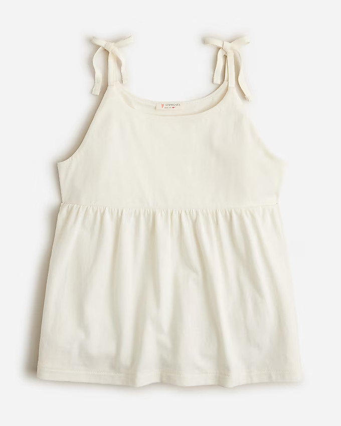 Girls' boardwalk tank top in broken-in-jersey | J. Crew US