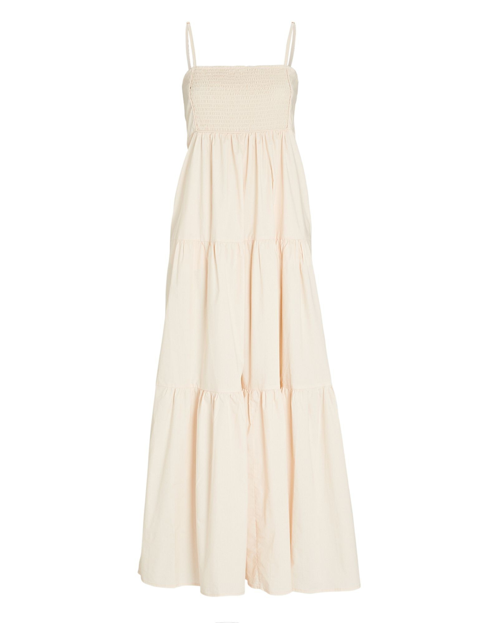 Luna Cotton Tiered Maxi Dress | INTERMIX