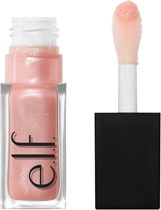 e.l.f. Glow Reviver Plumping Lip Oil, Tinted Lip Plumper For A High-Shine, Plump Finish, Infused ... | Amazon (US)