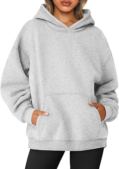 AUTOMET Womens Oversized Sweatshirts Fleece Hoodies Long Sleeve Shirts Pullover Fall Outfits 2025... | Amazon (US)
