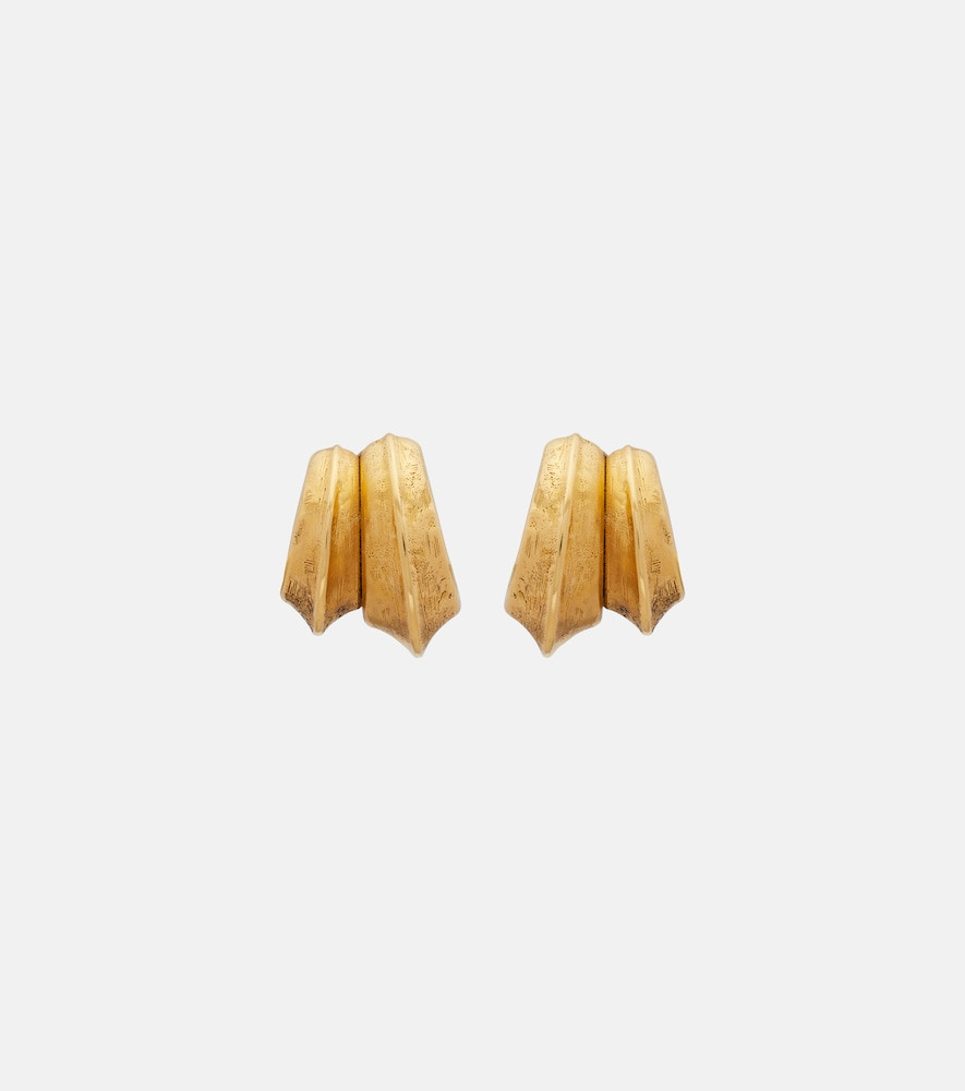 Saint Laurent Double Blade clip-on earrings | Mytheresa (US/CA)