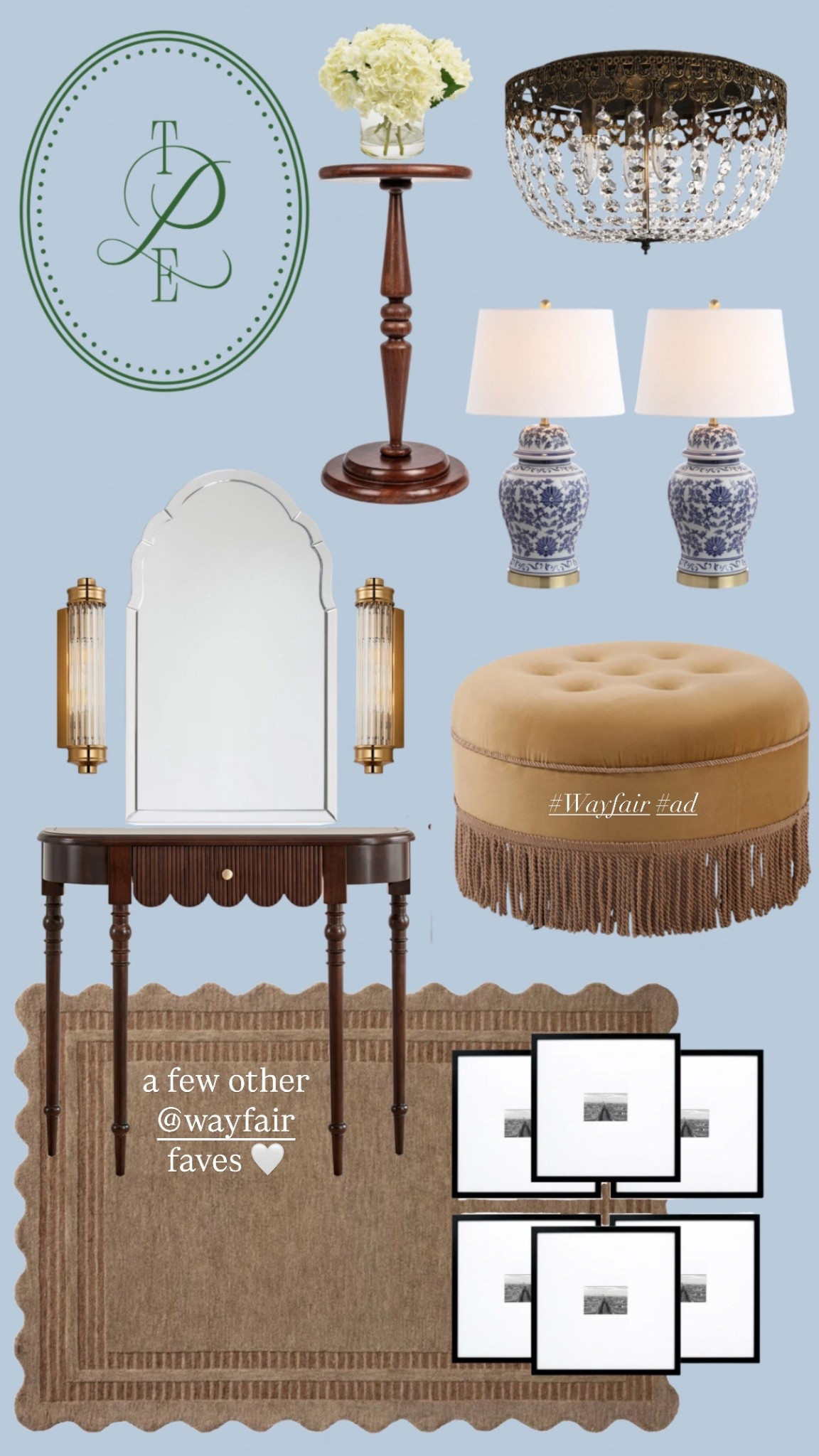 A few recent favorites from @wayfair 🤍 The Labor Day Clearance (up to 70% off with free and easy shipping over $35) is happening now and on top of their already great deals there are a few worth checking out! #Wayfair #ad