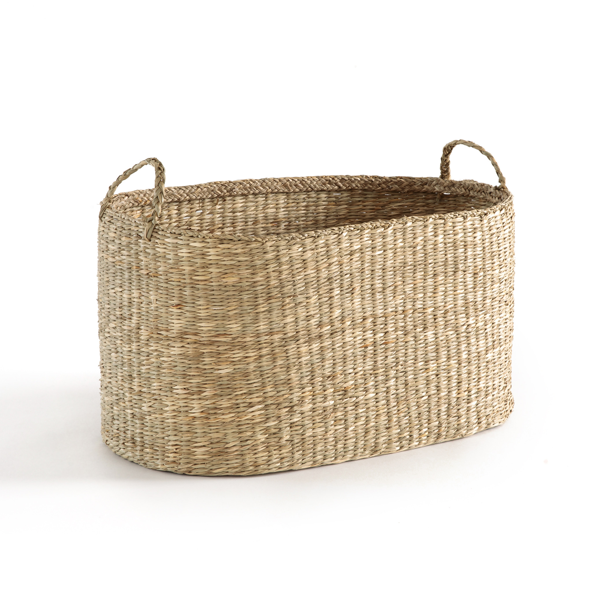 Dancie Woven Straw Basket | La Redoute (UK)