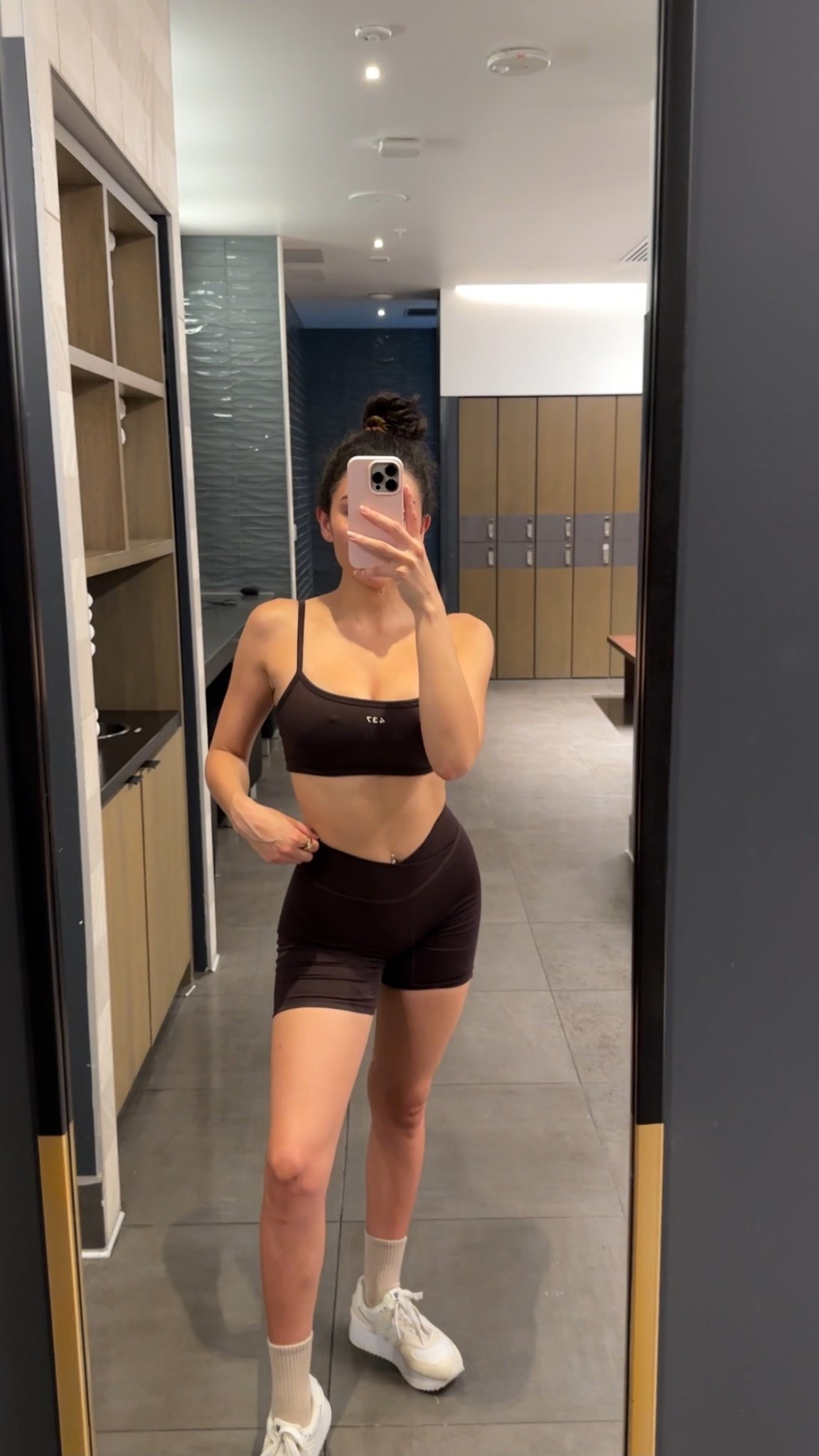 Matching workout set- sports bra and v shorts that are super flattering!!

#LTKActive #LTKSummerEdit #LTKFindsUnder100