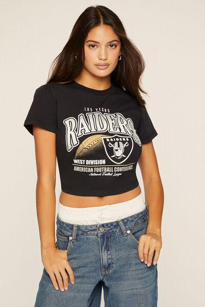 Las Vegas Raiders Cropped Tee | Forever 21