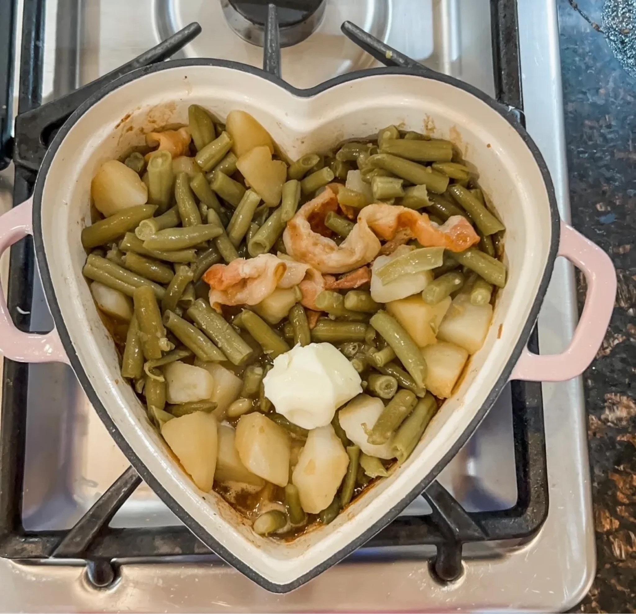 Love this cute little heart shaped Dutch oven back in stock grab it while it lasts! 

Makes the perfect gift for any Crazy Busy Mama 

#LTKGiftGuide #LTKHome #LTKFindsUnder50