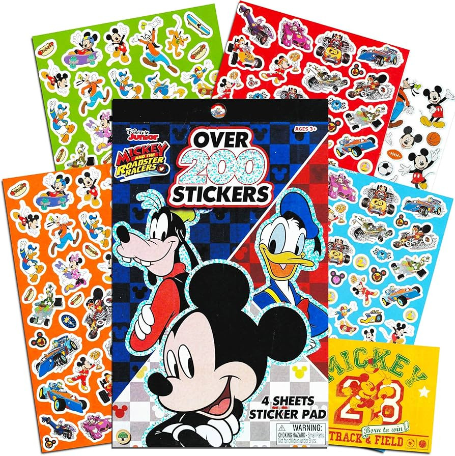 Disney Mickey Mouse Stickers Booklet with 216 stickers | Amazon (US)