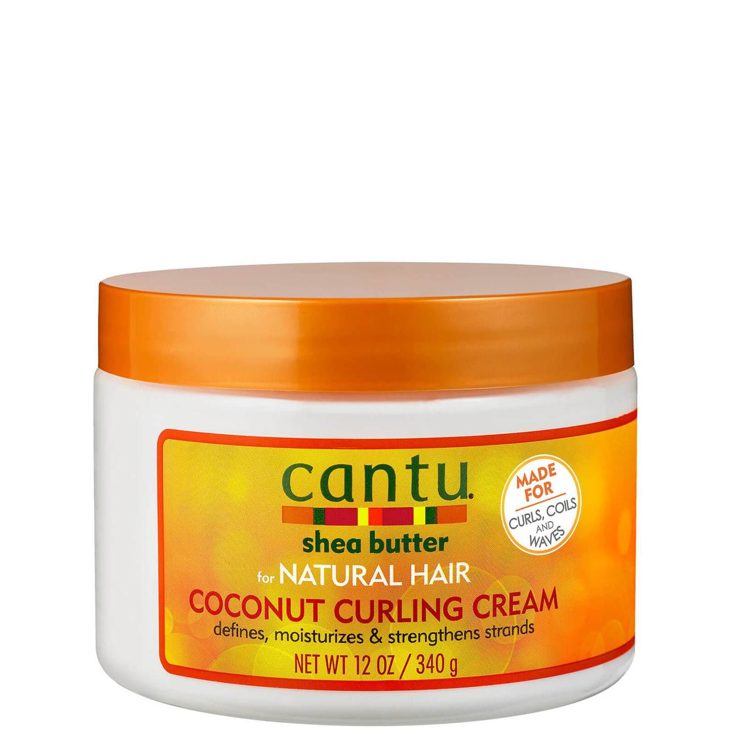 Cantu Shea Butter for Natural Hair Coconut Curling Cream 340 g | Look Fantastic (UK)