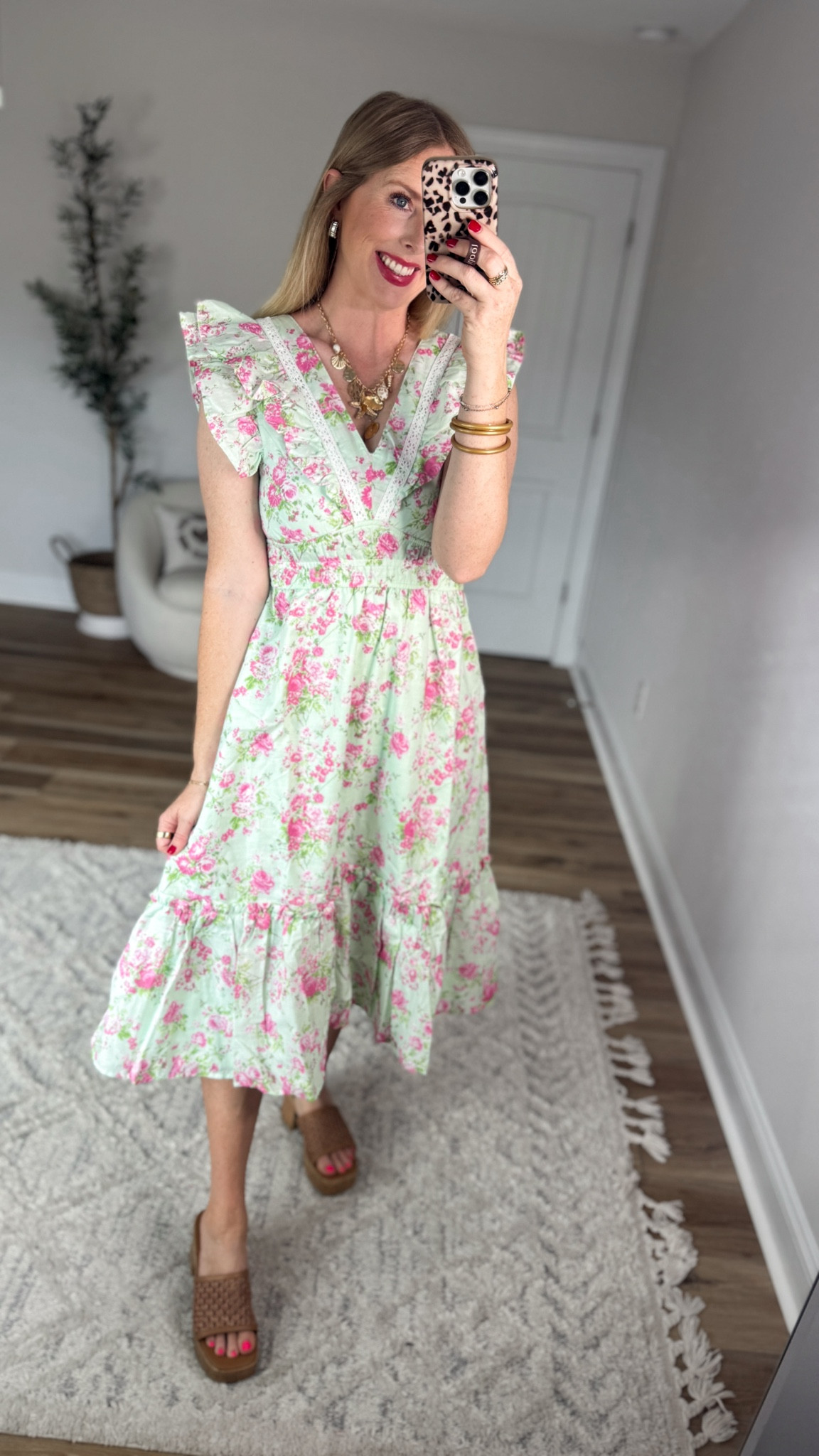 Weekend Walmart Wins try-on
Floral midi dress- smalll

#LTKmomlife #LTKootd