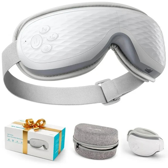 ALLJOY Eye Massager with Heat, Migraines Relief, Eye Massage Mask with Bluetooth, Compression for... | Walmart (US)