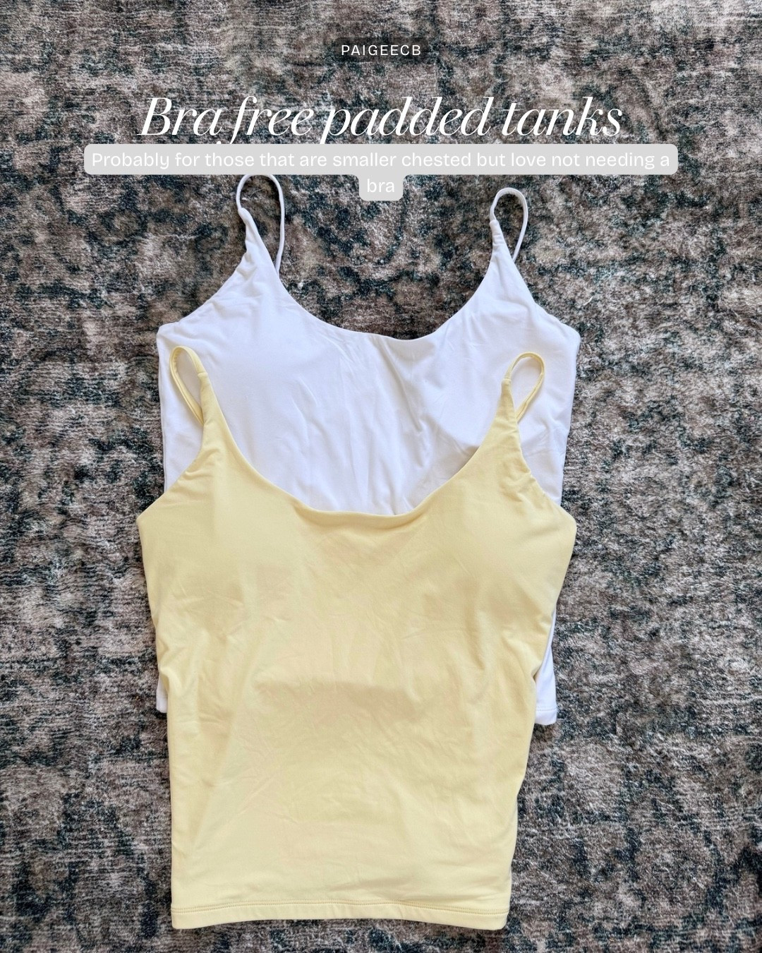 Bra free tanks. With pads. I wear a size medium

#LTKmomlife #LTKootd