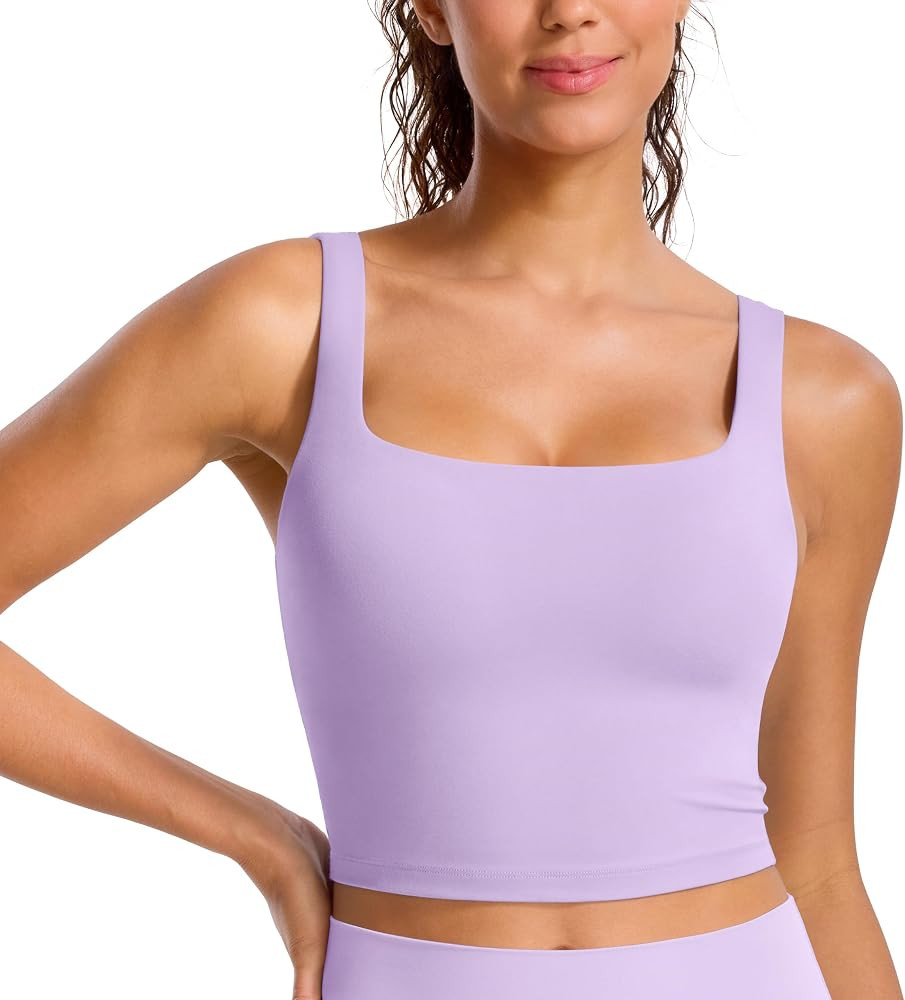 BAYDI Clouduxi Square Neck Sports Bra for Women | Amazon (US)