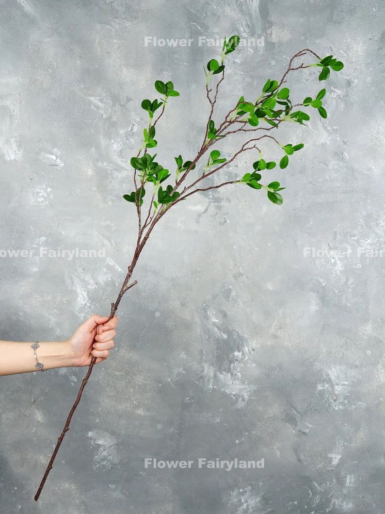 44" Real Touch Faux Aglaia Odorata Tree Branch Stem | High Quality Artificial Plant | DIY Floral ... | Etsy (US)