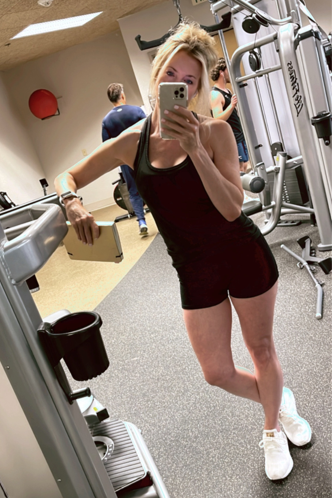 It’s a messy bun, indoor with AC type of workout day - we are having a serious heat wave here in the Bay Area 🥵🥵 Still love my adidas! Wearing them out!

#LTKxNSale #LTKFitness #LTKsalealert