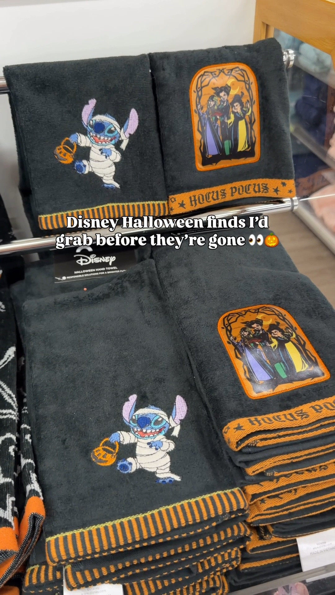 🎃🏰 Disney Halloween finds that are WAY too good to leave behind!! The kitchen + table decor this year has me ready for spooky season. 👻✨

From the Disney Halloween hand towels + kitchen towels to the placemats and table cover, these are such easy ways to add a little Disney magic to your home. 🧡🖤

Shop your favorites before spooky season is in full swing! 🛒

#LTKHalloween #LTKDisney #DisneyHalloween #HalloweenDecor #DisneyHome

#LTKSeasonal #LTKHome