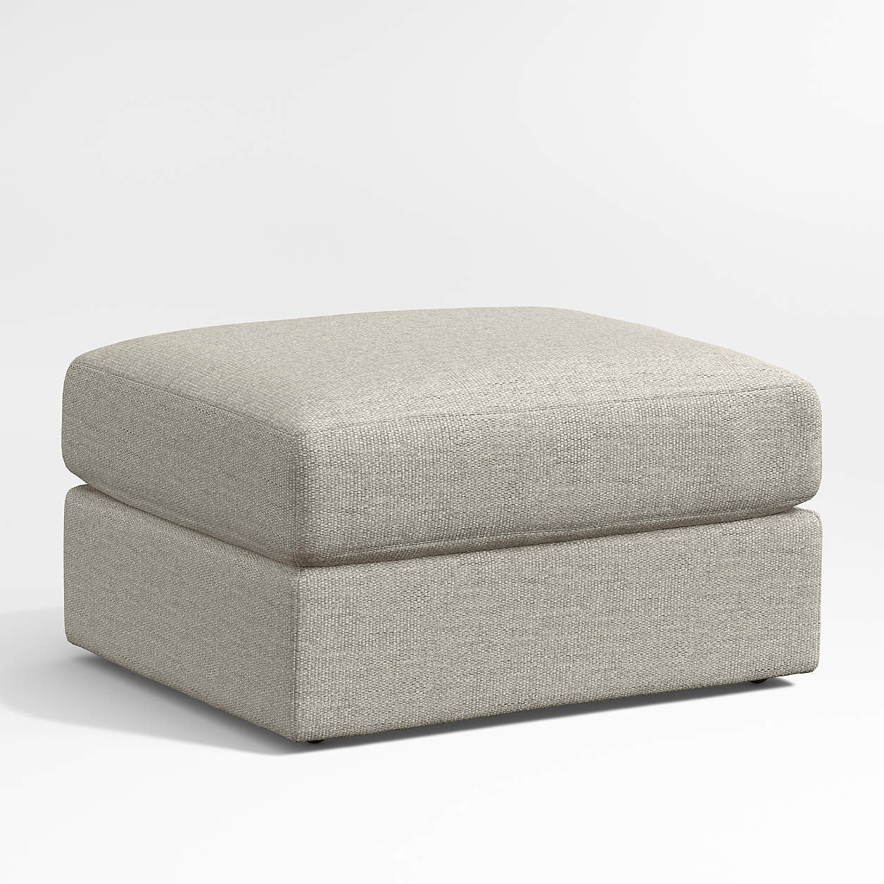 Lounge Classic 32" Ottoman + Reviews | Crate & Barrel | Crate & Barrel