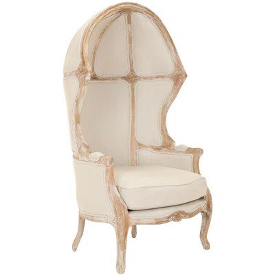 Sabine Balloon Chair Lark Manor Upholstery Color: Natural | Wayfair North America