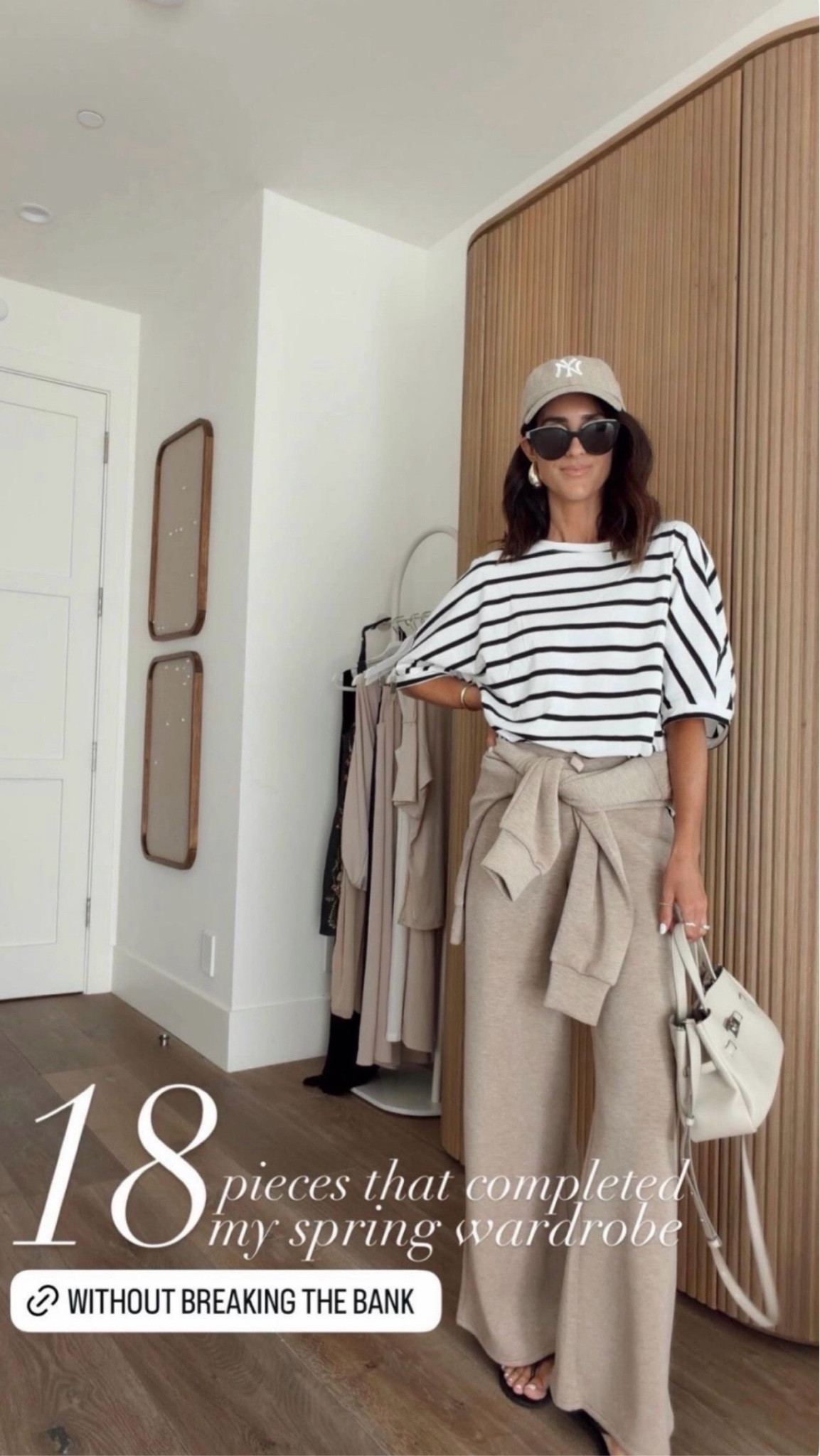 18 pieces that completed my spring wardrobe ❤️🙌🏼
Satin tank top:
Oversized tee: small 
Aritzia pants: small regular
Target pants: XS
Target jacket: Medium
Tank tops: XS
Workout set: Small 
Cardigan: medium for an oversized fit
All sets: Small 
Levi jeans: 25
Zara jacket: medium 

#LTKootd #LTKTravel #LTKSeasonal