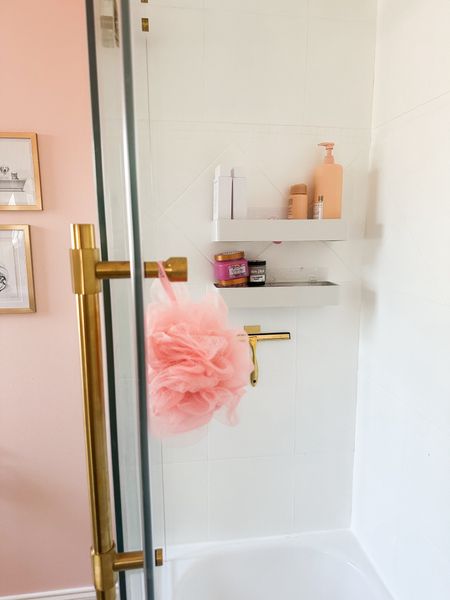 I love how this bathroom renovation turned out. The girls’ bathroom is so pink and so cute.

#LTKhome
