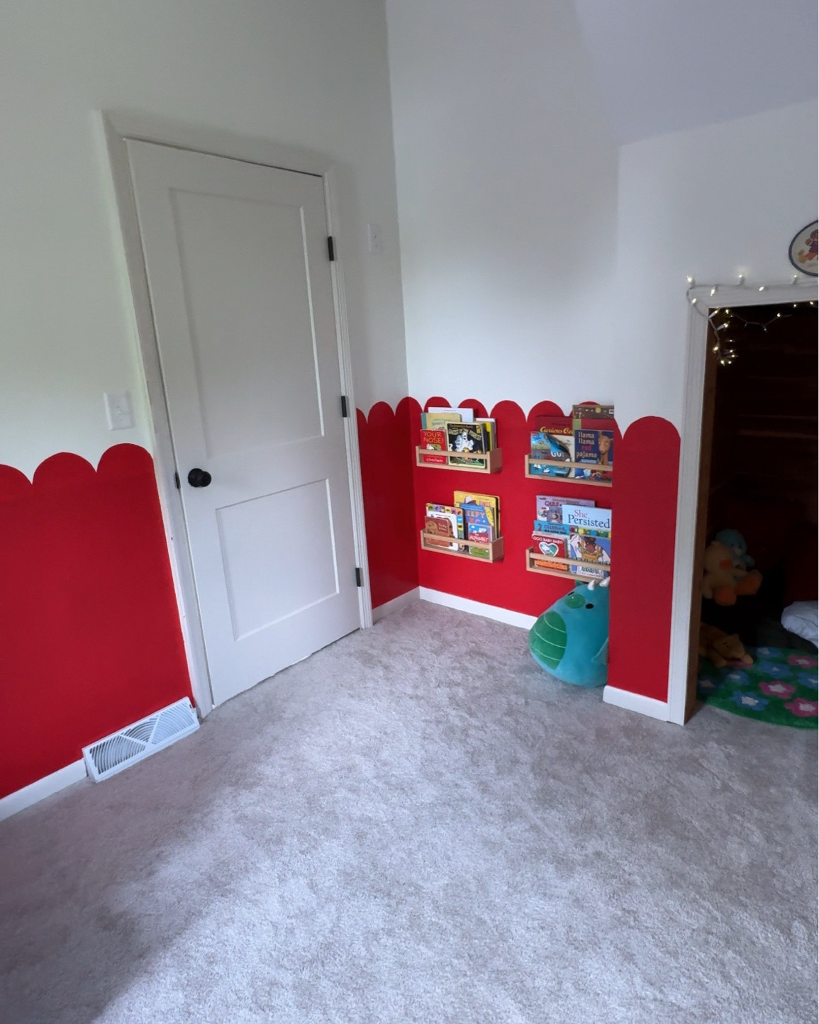 Decorating toddler cute bedroom red and white walls, thomas the tank engine, race car themed toddler room, kids room decor inspo DIY home decor idea kids room

#LTKmomlife #LTKKids #LTKHome