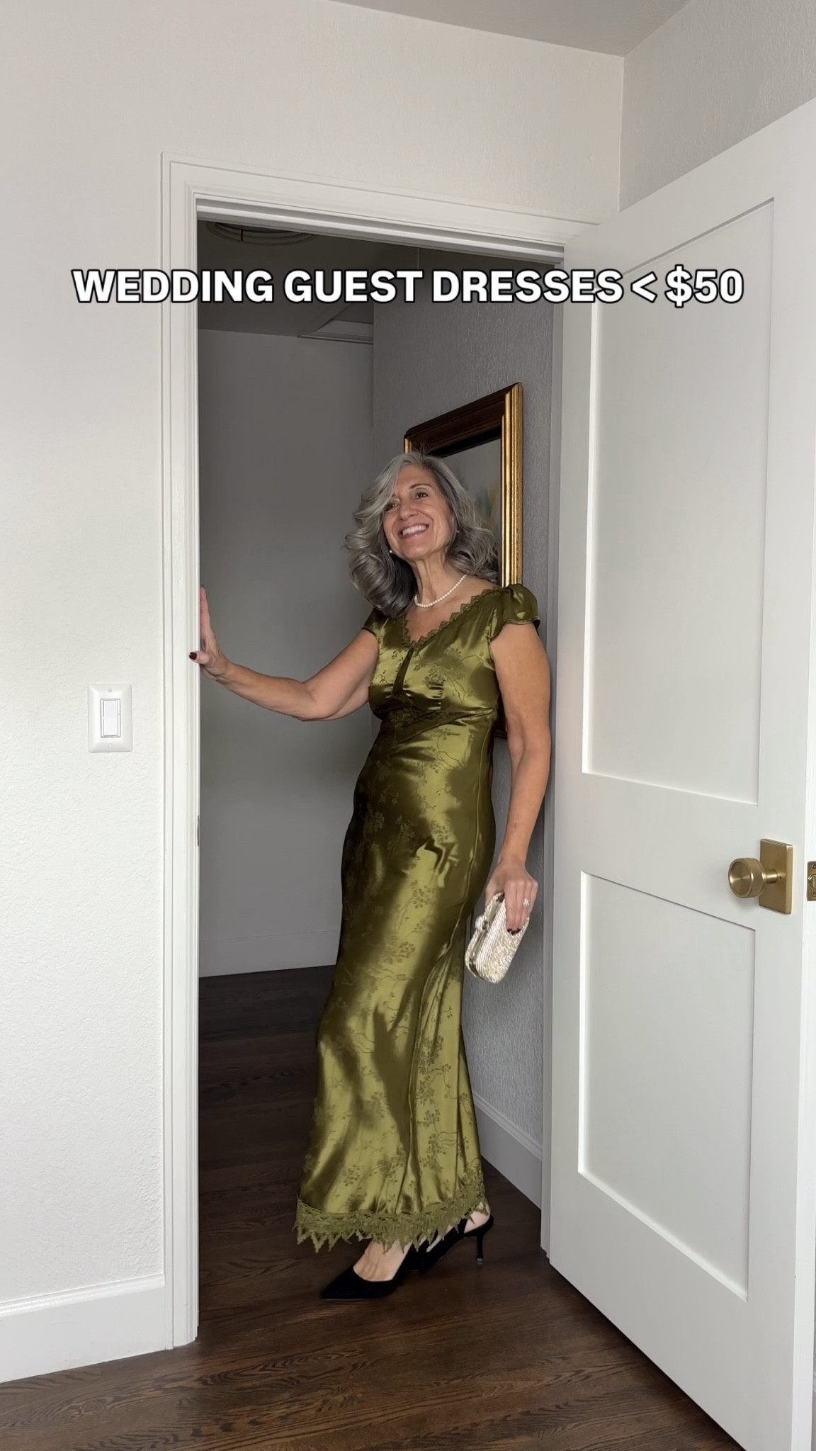 I am swooning over the vintage energy of this olive green slip. The lace trim along the neckline and hem adds such a delicate, feminine touch. It skims the body beautifully without clinging, making it a perfect choice for an evening of socializing. It’s romantic, effortless, and feels like a boutique find.

FIT & SIZING: I’m in the medium, and the proportions are perfect for an ageless, romantic look that doesn't feel tight or restrictive.

DISCOUNT: Don't forget to use code Claudia12 at @rihoas_official to save 12%!

Olive green maxi, satin slip dress, lace trim dress, vintage style wedding guest, romantic guest dress, slip dress for midlife, ageless romantic style, wedding guest under $50. #OliveGreen #SlipDress #VintageVibes #WeddingGuest #rihoas 

 

#LTKOver40 #LTKFindsUnder50 #LTKWedding