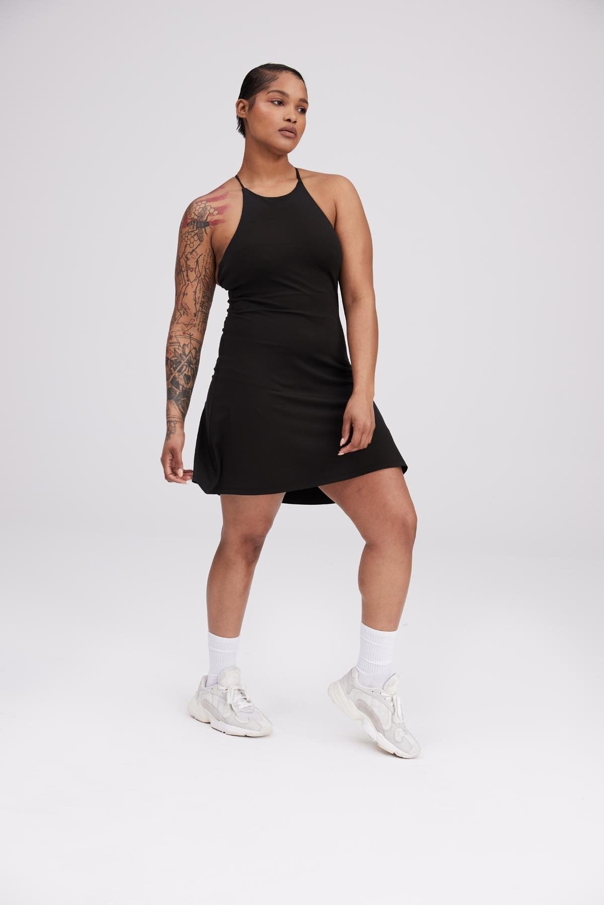 Black Naomi Workout Dress | Girlfriend Collective