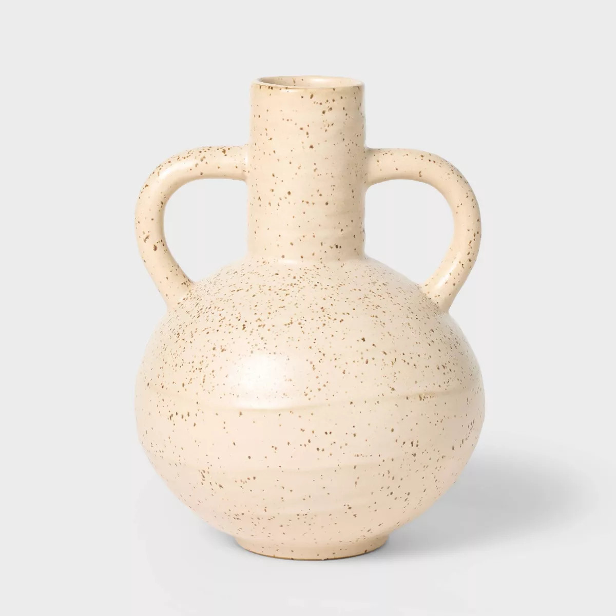 Large Matte Ceramic Speckle Glaze Vase - Threshold™ designed with Studio McGee: Modern Amphora,... | Target