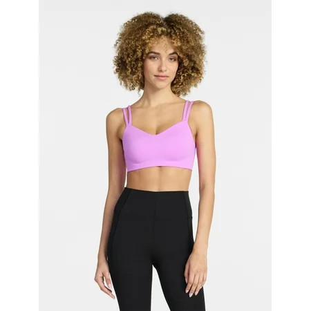 Avia Women's Medium Support Strappy Sports Bra, Sizes S-3X | Walmart (US)