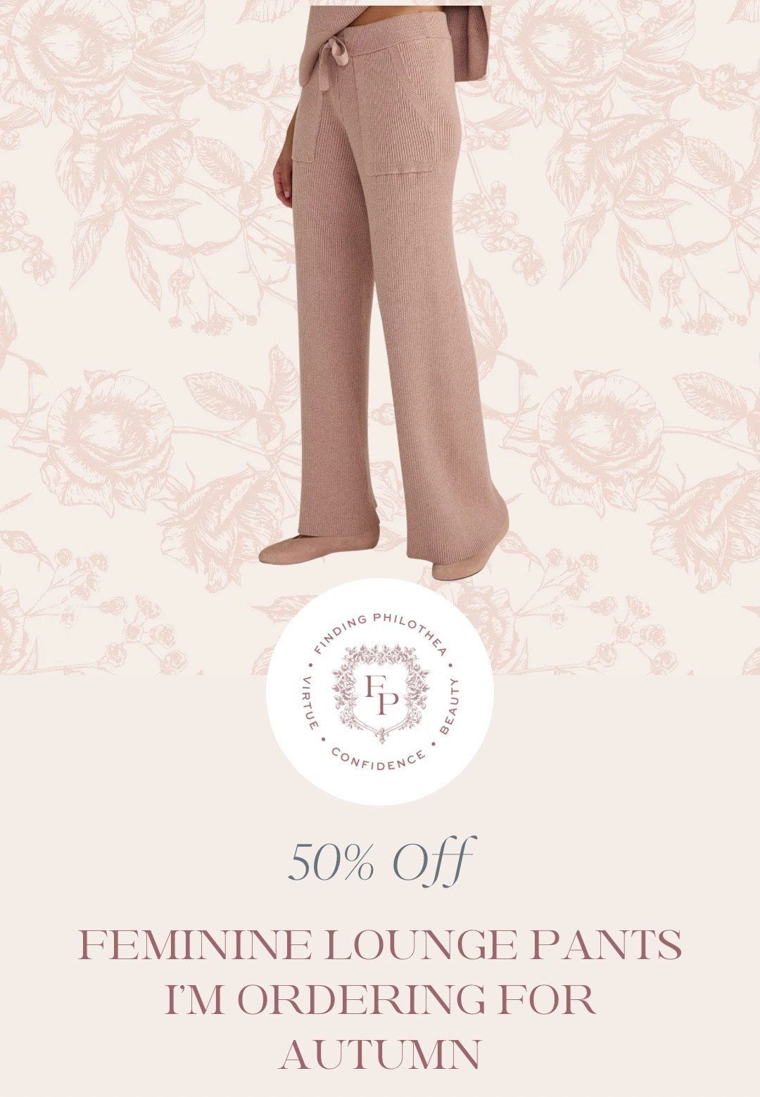 Cozy, feminine lounge pants!

#LTKHome #LTKTravel #LTKSaleAlert