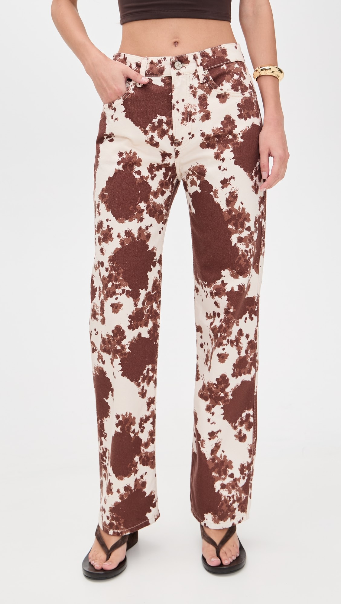 Val 90s Mid Rise Straight Jeans | Shopbop