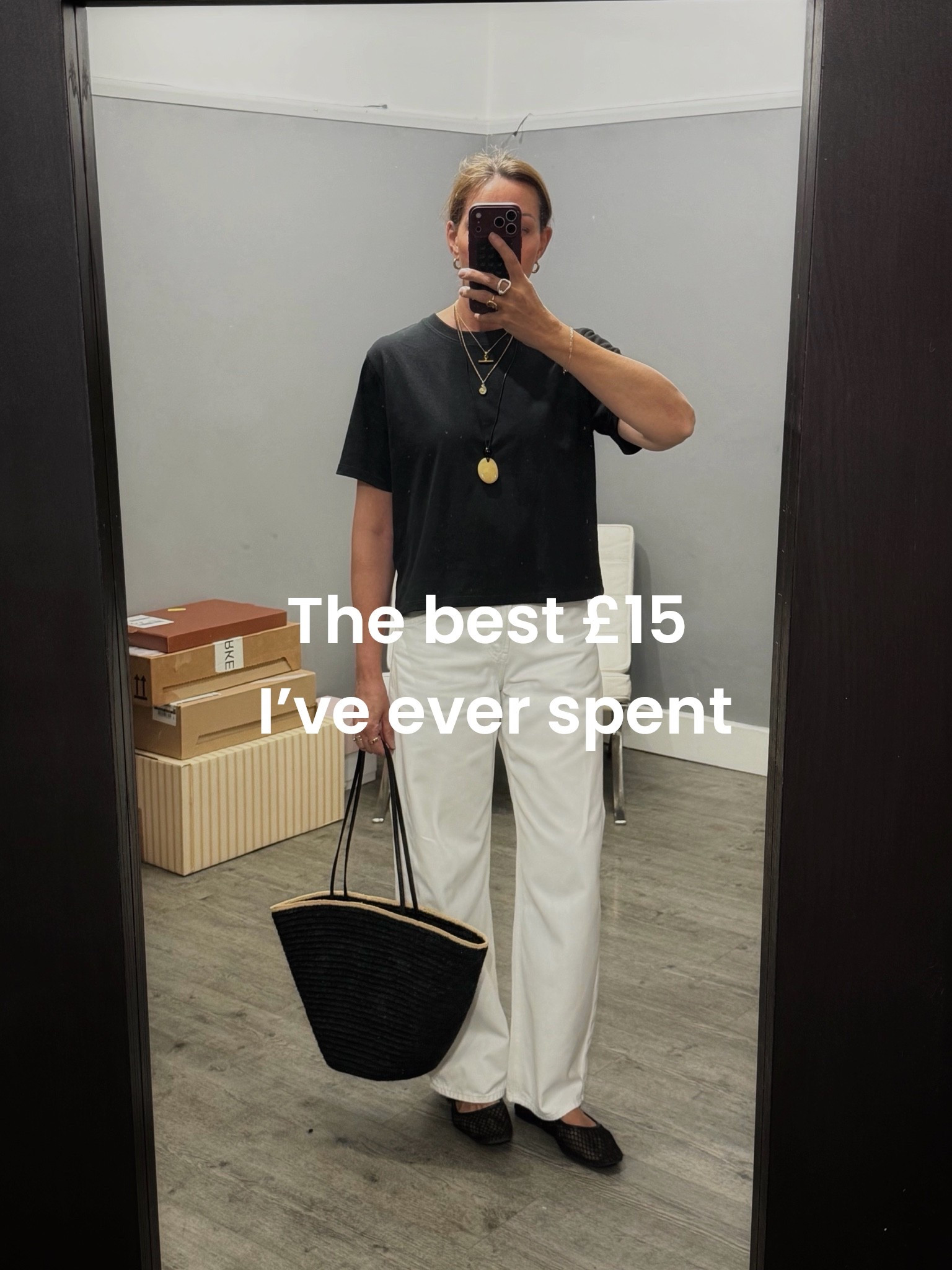They say when you find the perfect T shirt buy it in several colours - so I did!
This is quite literally the best £15 I’ve ever spent. The fabric, the shape, the length. It’s all spot on 🤌🏼
I wear a medium. 

These jeans are also excellent. The perfect subtle curve. I wear 25/31

#LTKsummer #LTKstyletip #LTKover50style