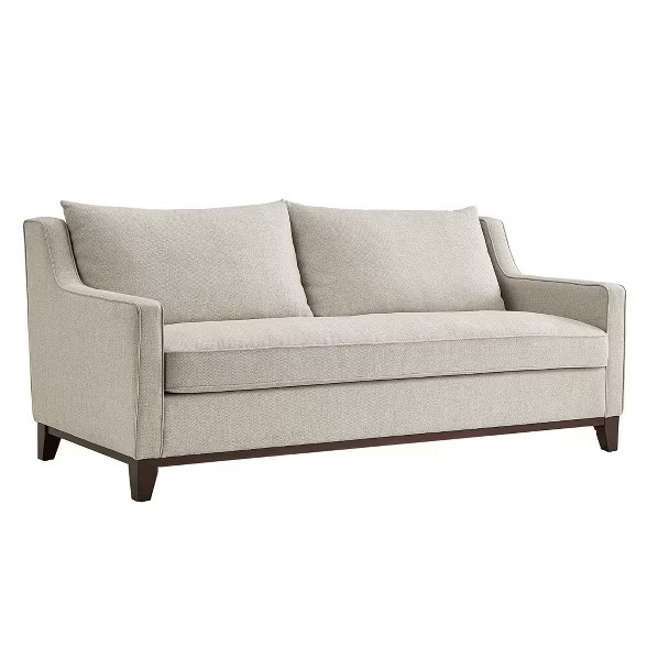 Madge Tweed Fabric Sofa Oatmeal - Inspire Q | Target
