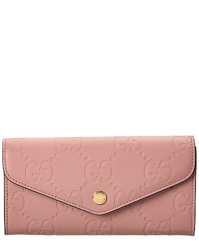 GG Leather Continental Wallet | Gilt & Gilt City