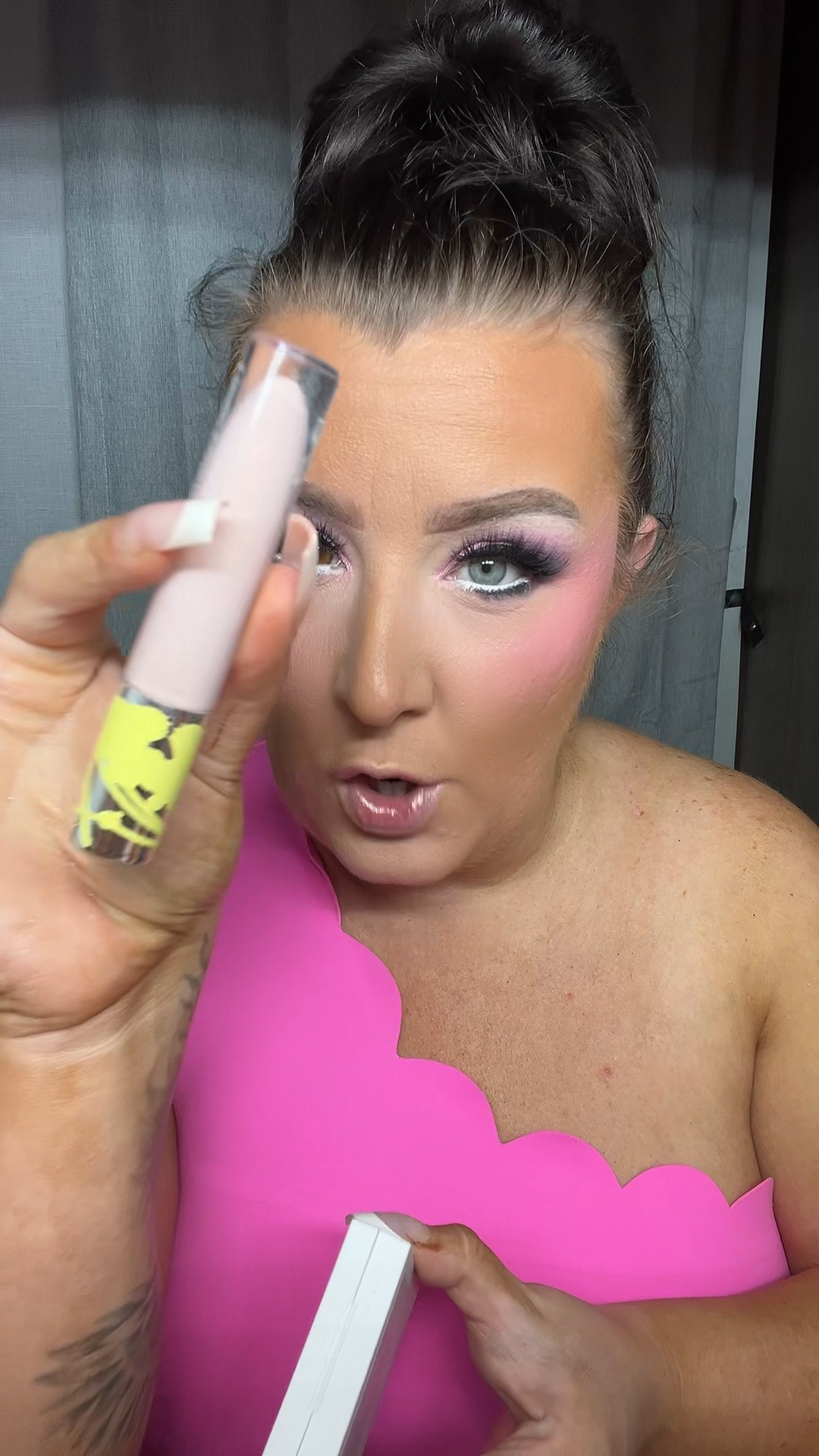 Milky pink lip hack 