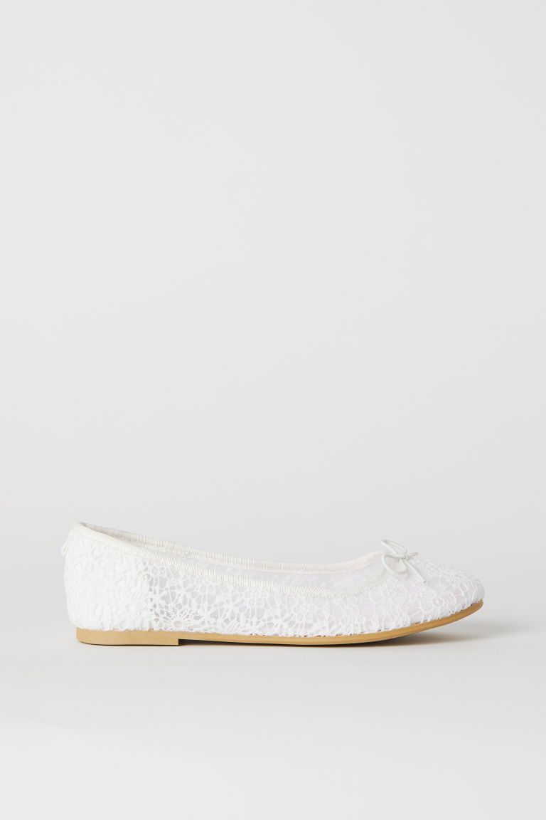 Lace Ballet Flats | H&M (US + CA)