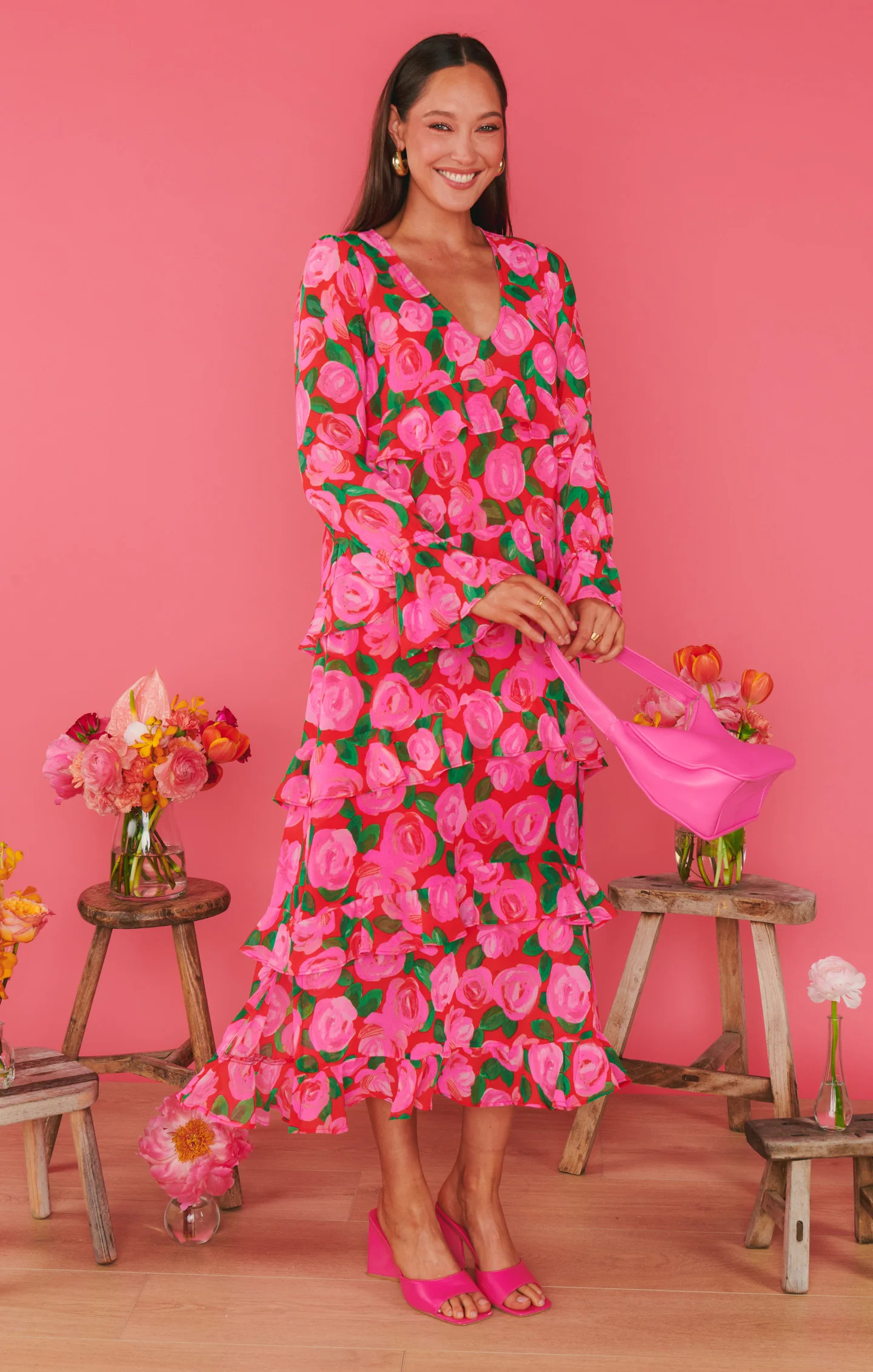 Fleetwood Maxi Dress ~ Rosie Blooms | Show Me Your Mumu