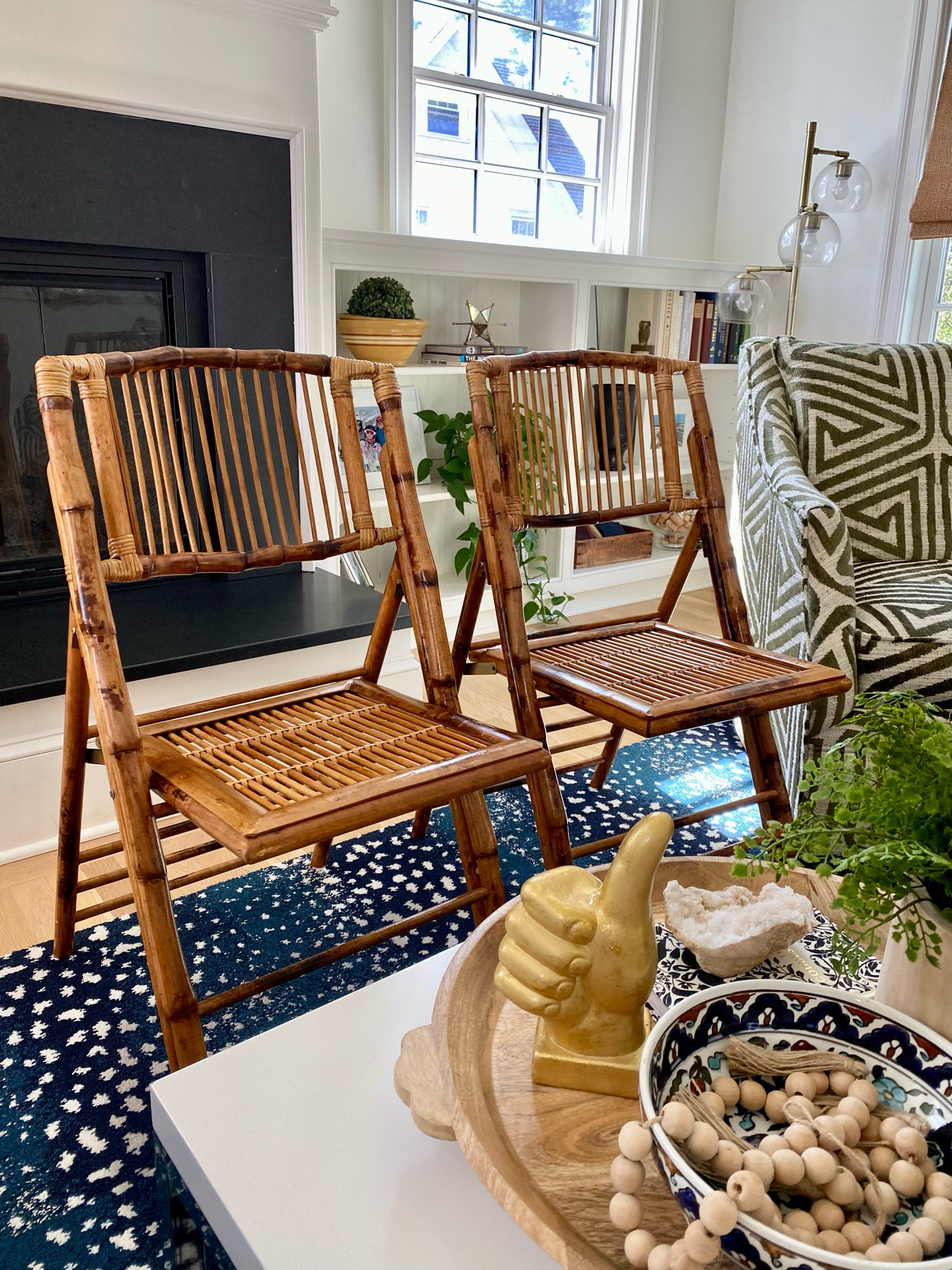Entertaining over the holidays? These beautiful bamboo folding chairs are stylish and functional—and perfect for extra seating! 

#LTKhome #LTKSeasonal #LTKHoliday