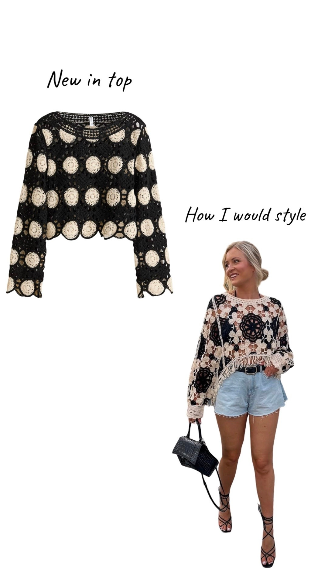 New in crochet top 😍