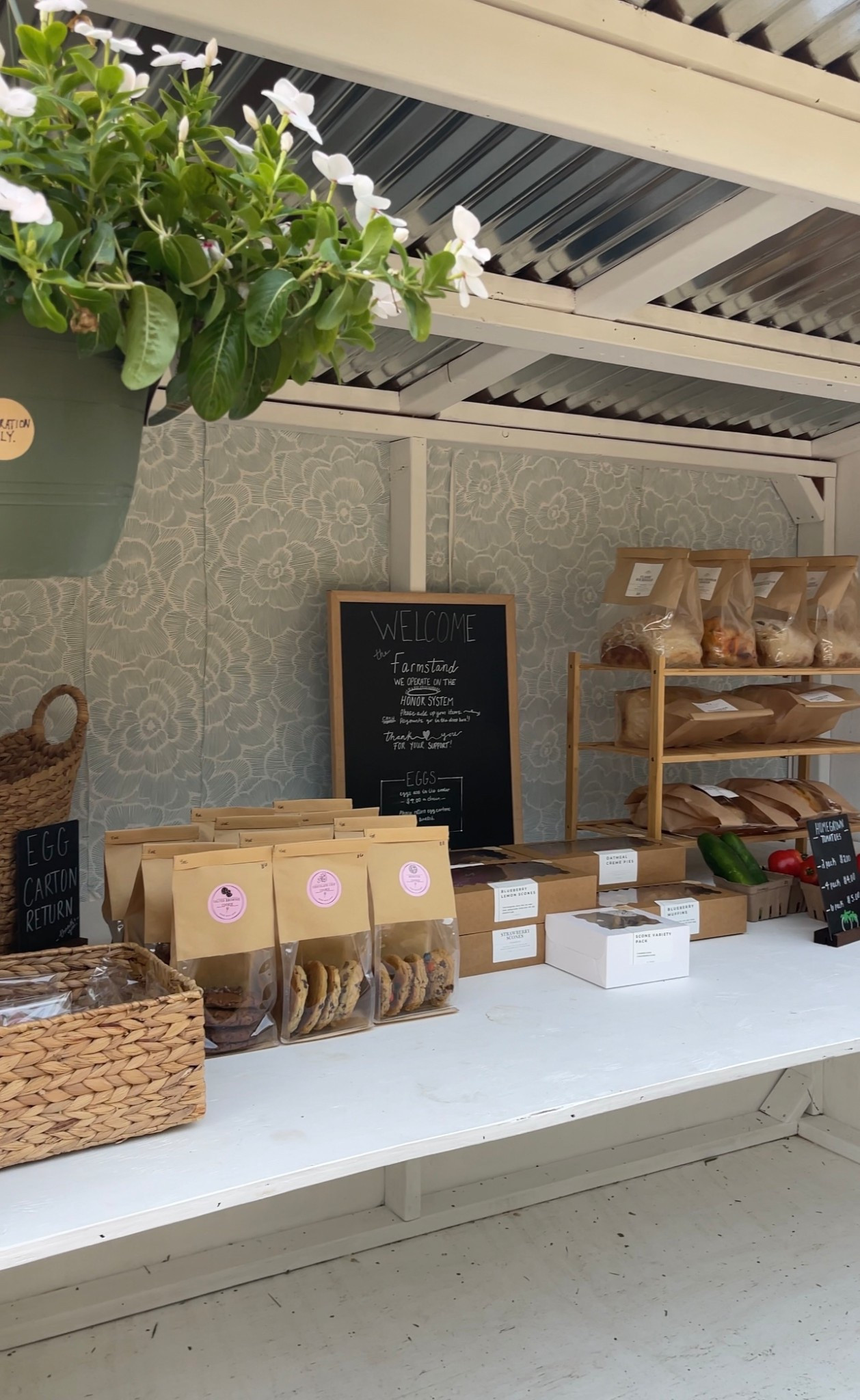 Farm stand links 🍞🧺