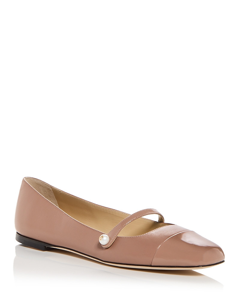 Jimmy Choo Women's Elisa Cap Toe Ballet Flats | Bloomingdale's (US)
