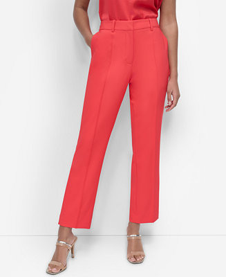 Petite Front Seam Flare-Leg Pants | Macy's