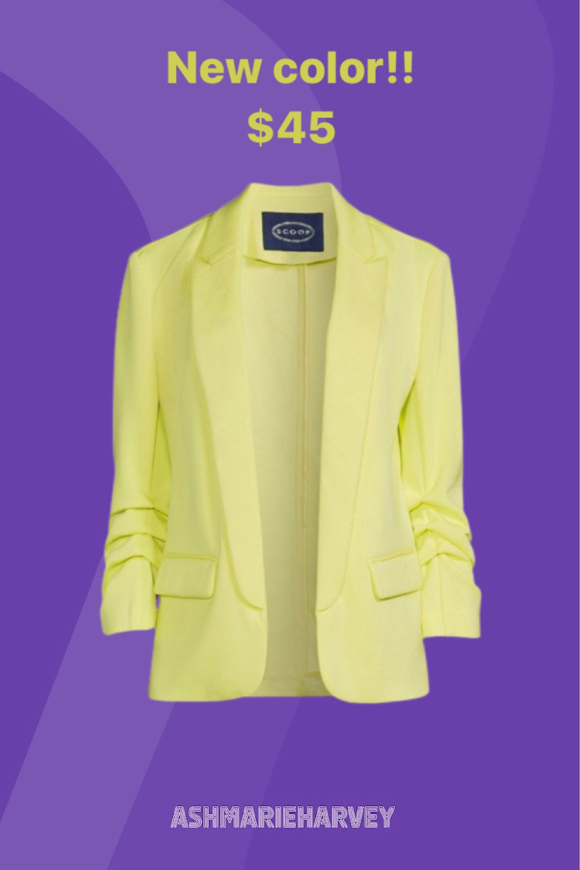 Eek! This blazer is cute! Perfect layering piece for spring/summer! 

#LTKstyletip #LTKworkwear #LTKFind