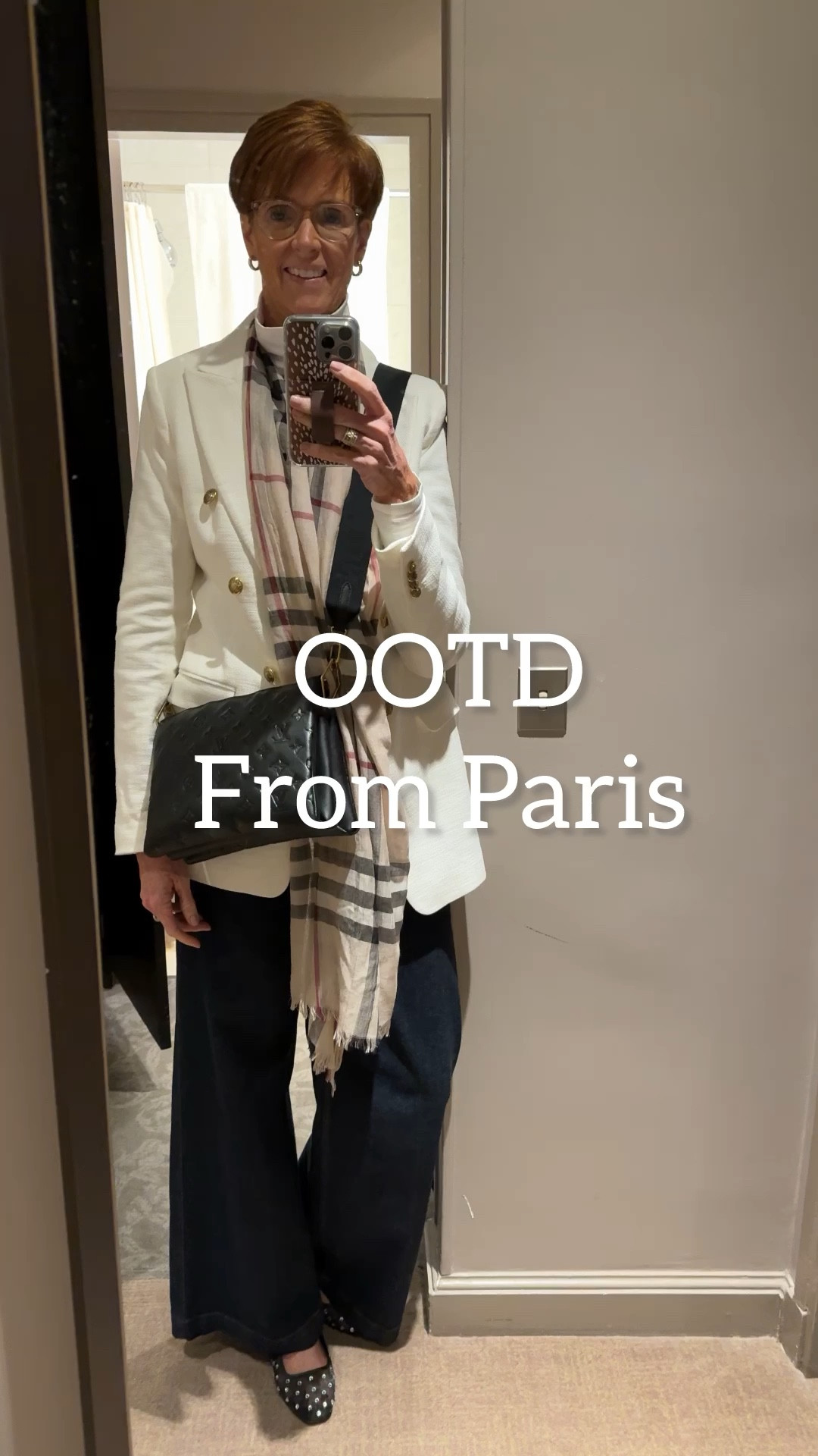 OOTD from Paris
All the neutrals for an interchangeable travel wardrobe. Blazer, turtleneck, dark wash wide leg jeans, shoes

#LTKFindsUnder100 #LTKOver40 #LTKStyleTip