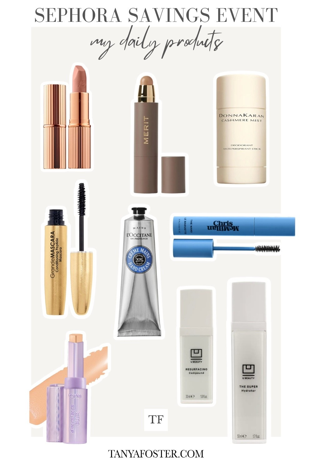 Sephora savings event my daily products! 

#LTKBeauty #LTKmorningroutine #LTKSaleAlert