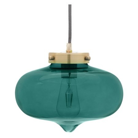 Green Glass Pendant Light by Drew Barrymore Flower Home | Walmart (US)