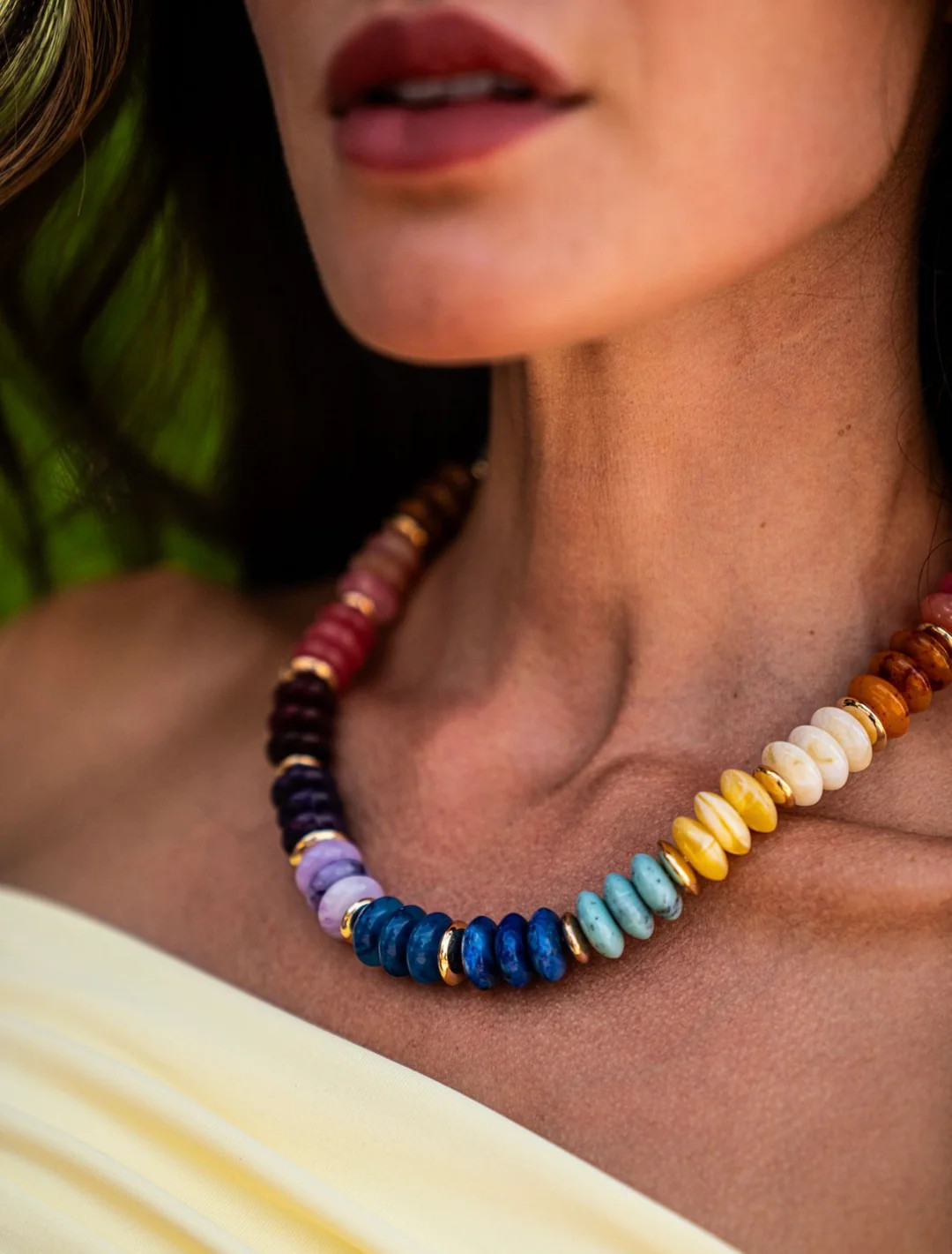 Italian Nights Resin Necklace | Erin McDermott Jewelry